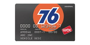 76 Universal Fuel Card